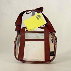 All In Motion Clear Stadium Bag In Red - NWT